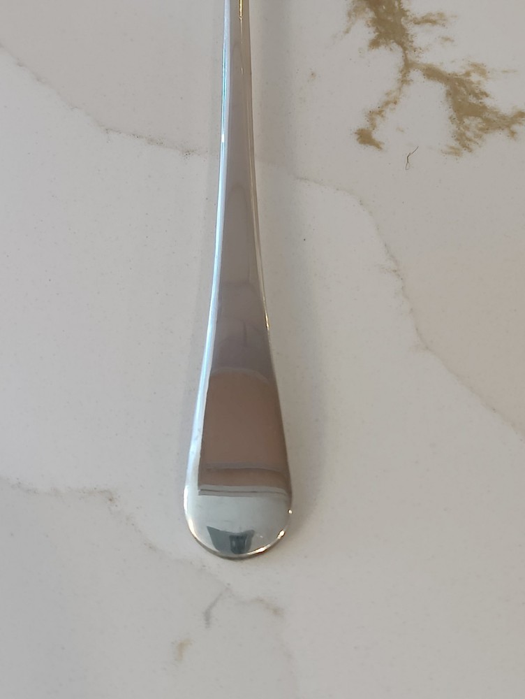 Vintage EPNS Sheffield Silverplate Serving Spoon Tines Large Salad Serveware