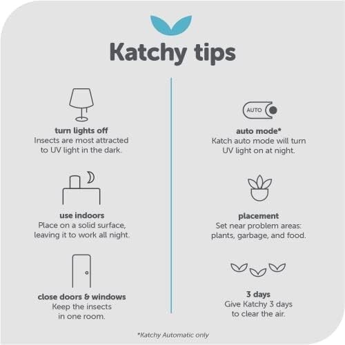 4 Pack Glue Board Refills for Katchy Trap – Effective Insect Control Solution