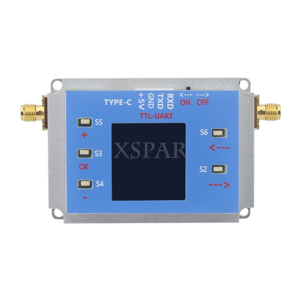 Digital Programmable Controlled Attenuator Module 60dB TFT Display SMA Female