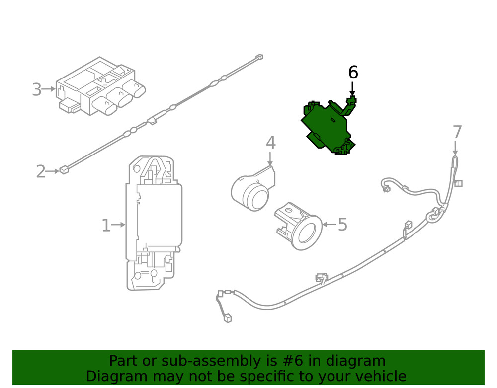 Genuine Nissan Control Module 28532-7FM2B