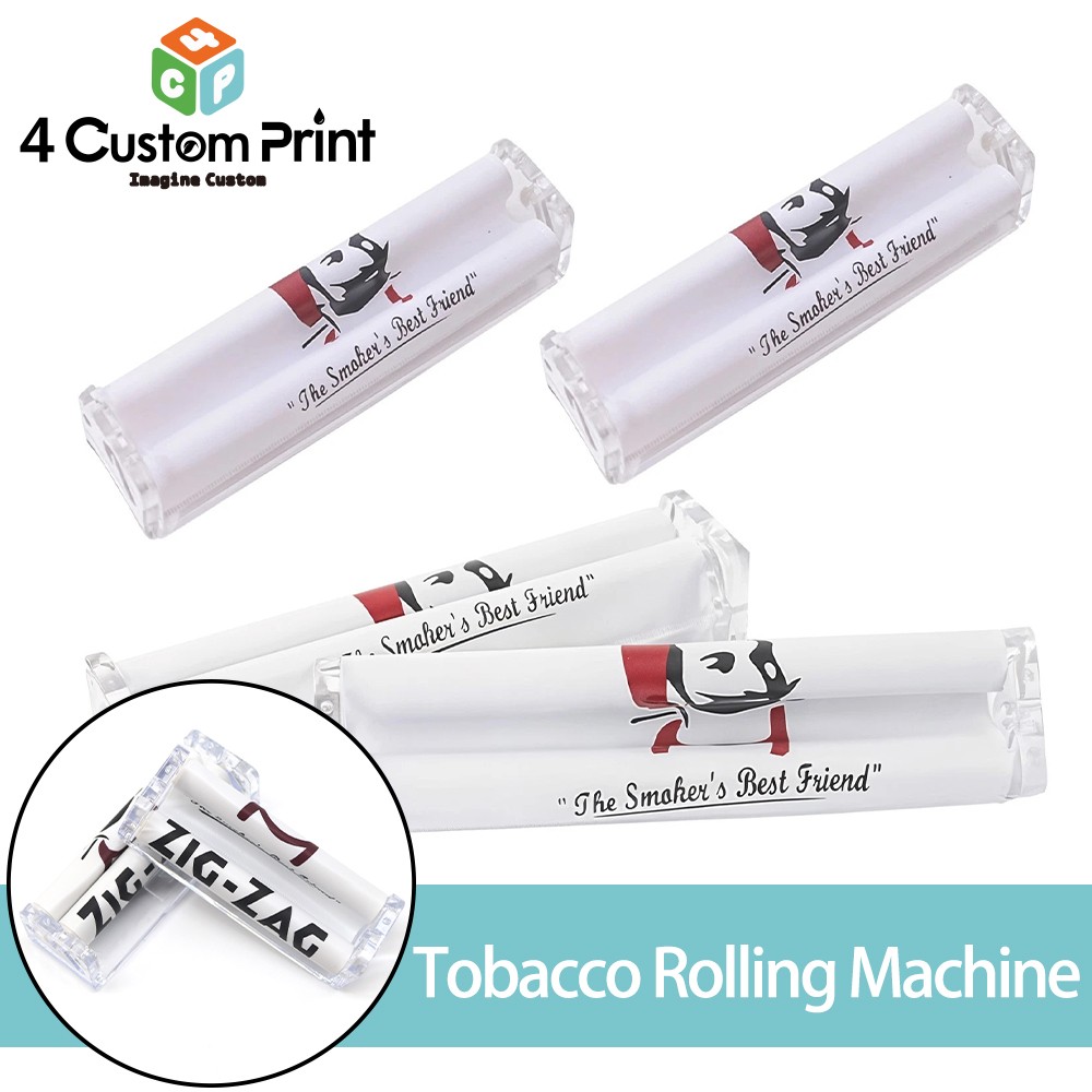 ZIG ZAG 78mm Plastic Easy Handroll Cigarette Rolling Tobacco Machine 2pcs