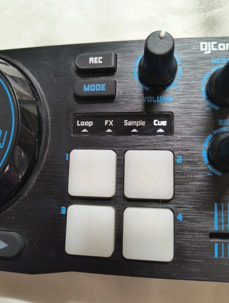 Hercules DJControl Compact Mobile DJ Mixer Controller W USB Cable New *No Box