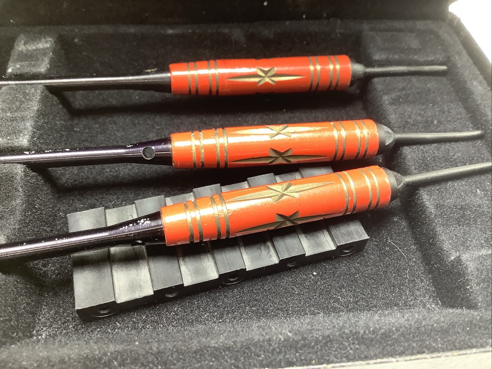 Soft Tip Darts Set of 3 with Starburst & Multicolor Plastic Tips