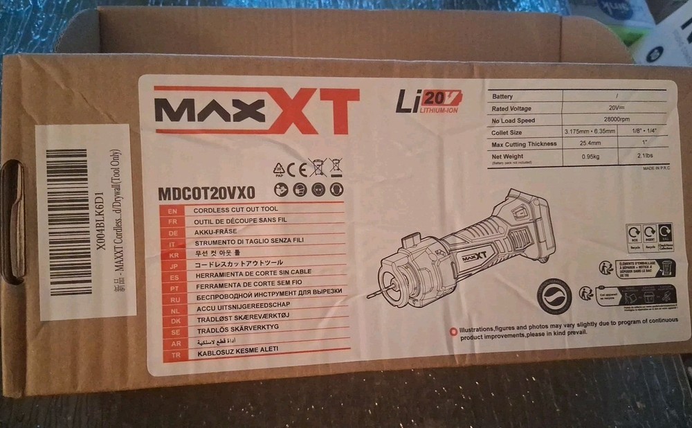 MAXXT 20V Cordless Drywall Cut Out Tool Only