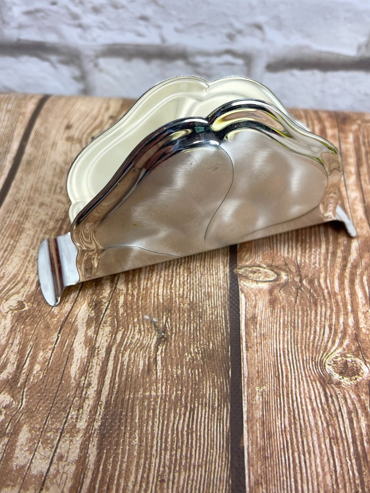 WMF Ikora Silver Plated Napkin Holder Germany Vintage with box