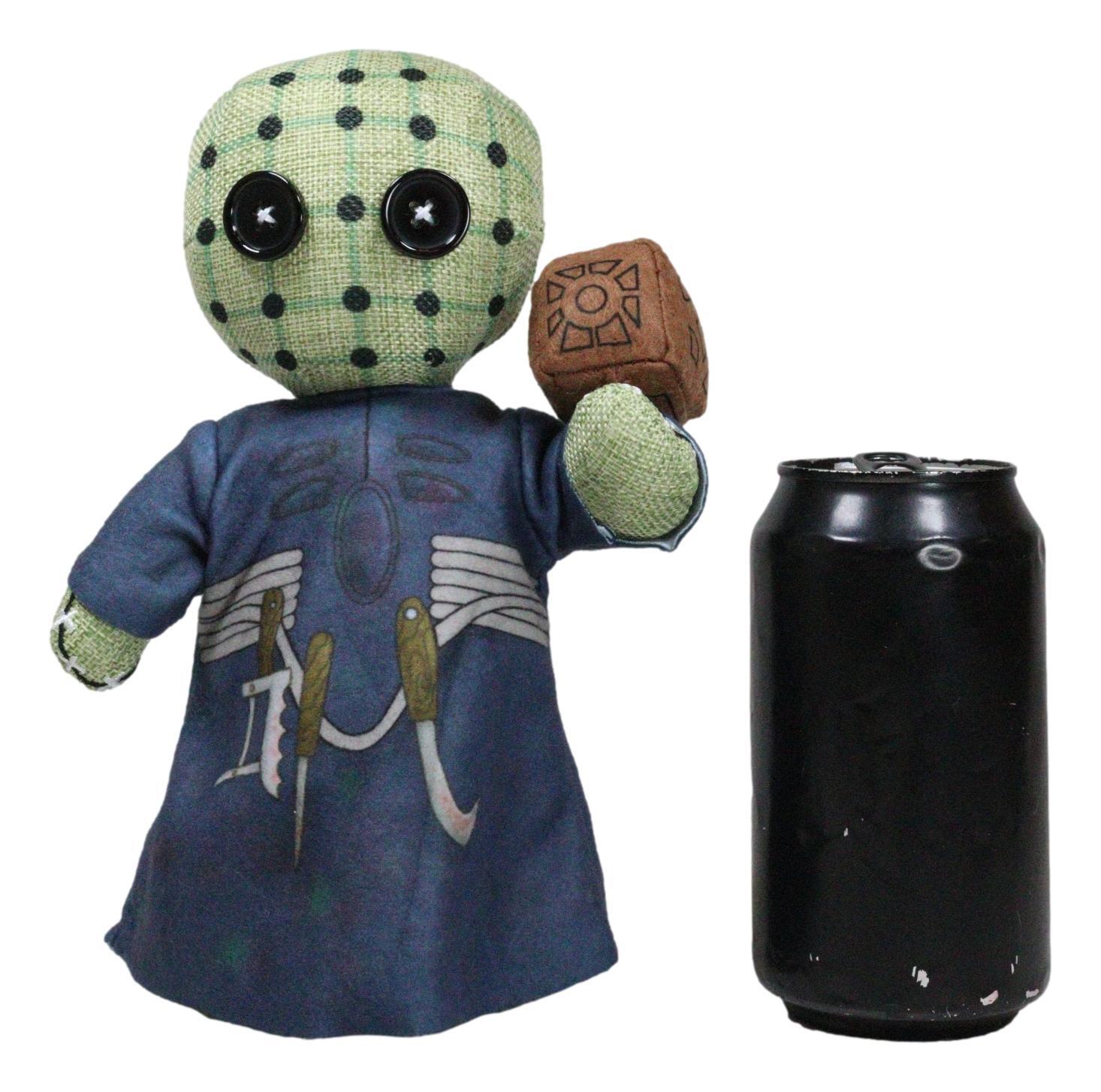 Pinhead Hellraiser Pinheadz Voodoo Stitches Monster Villain Plush Toy Doll