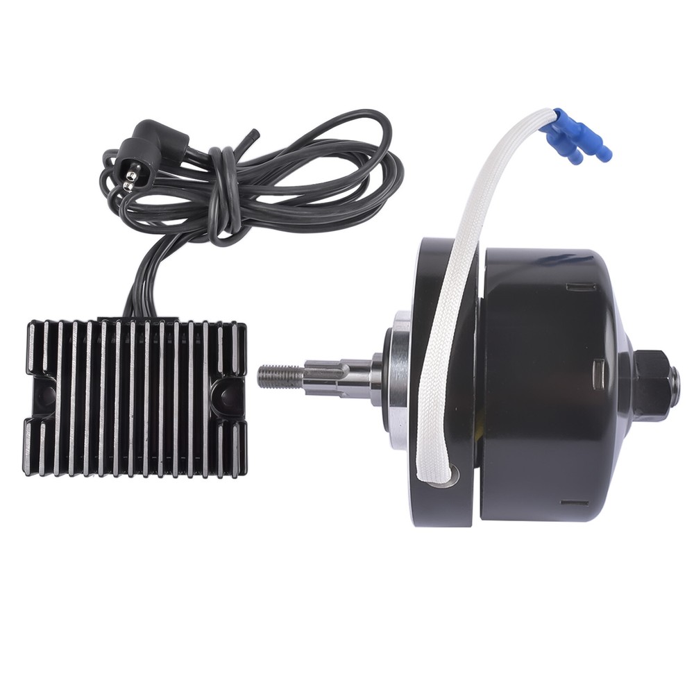 17 Amp 12 Volt Alternator Generator Conversion Kit For Harley-Davidson XL FL G