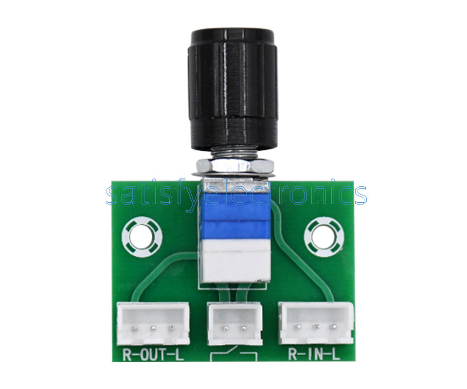 1x amplifier preamp volume adjustment potentiometer volume control power switch