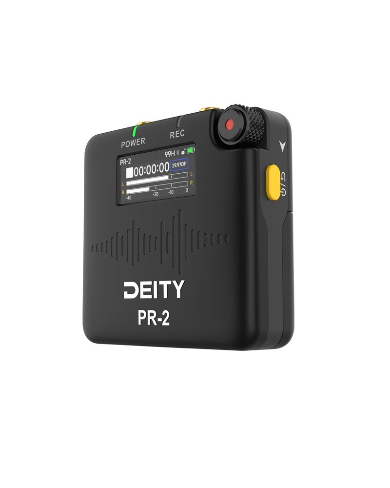 Deity PR2 Pocket Recorder with Lavalier Mic,Sidus Audio APP Control,32-bit Fl...