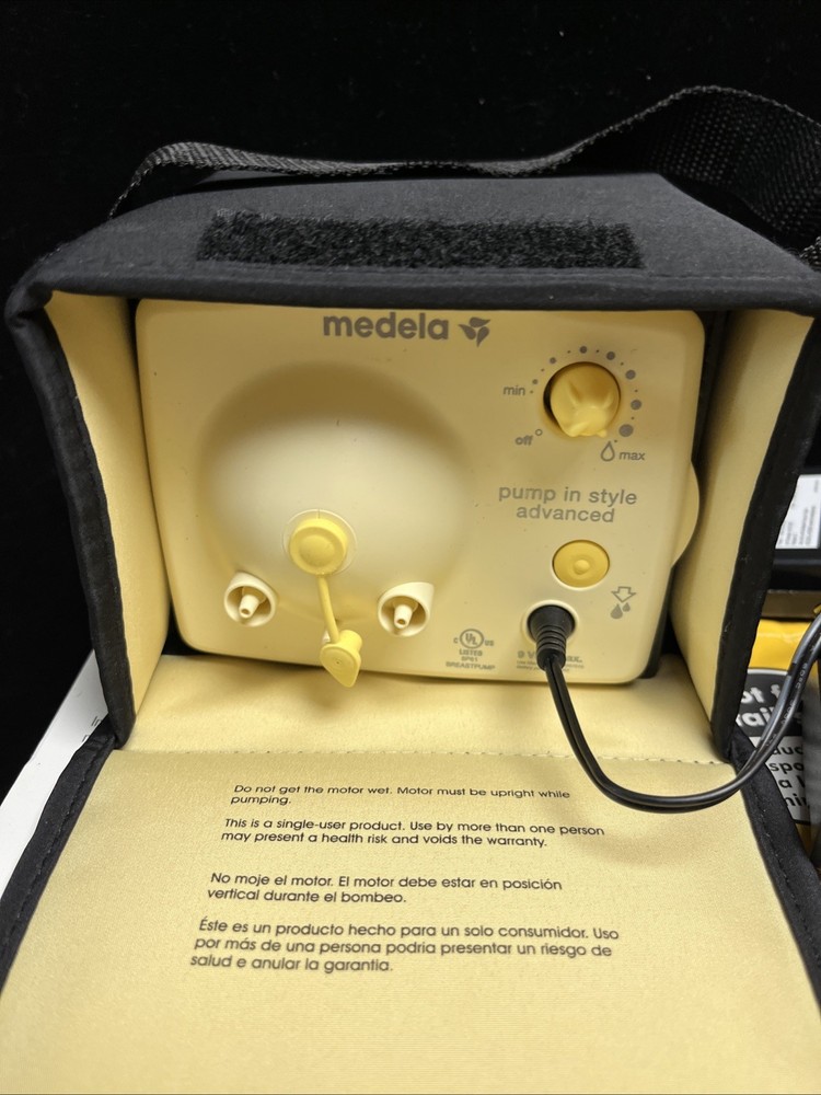 Medela Pump-In-Style Advanced Double Breast Pump Batt Adapter *u s e d*