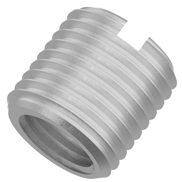 Thin Wall Self Locking Thread Insert, 3/8"-24 Int Thrd Sz, 18-8 Stainless