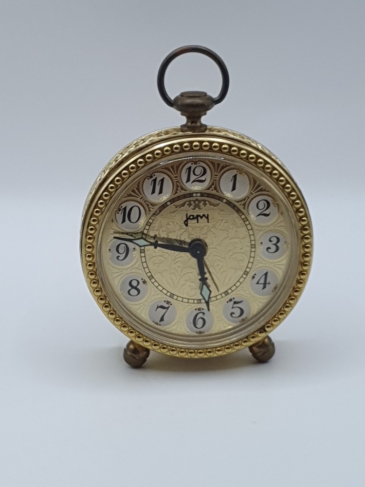 Vintage Japy Alarm Clock Collectable