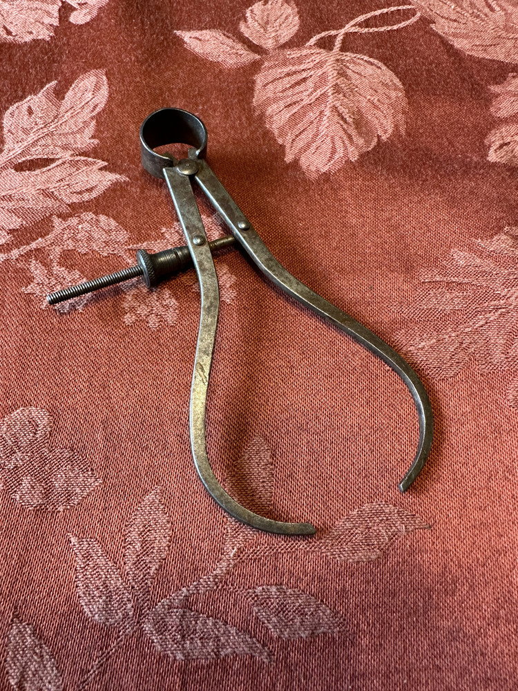 Brown & Sharpe Type Precision Spring Joint Outside Flat Leg Caliper, Used