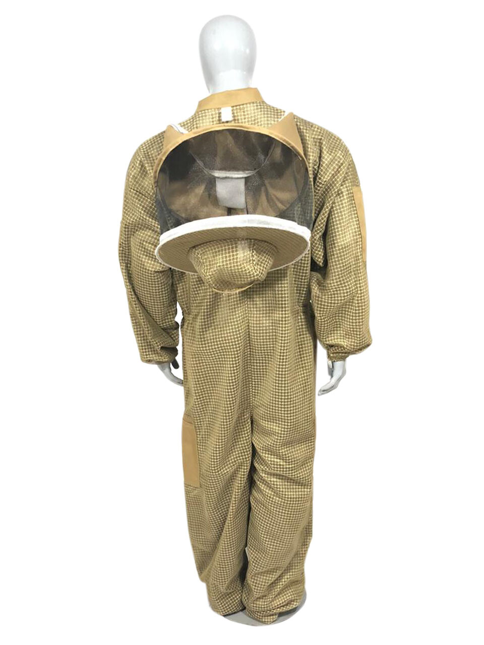 3 Layer Ventilated Suit round and fencing veil bee suit beekeeper round veil