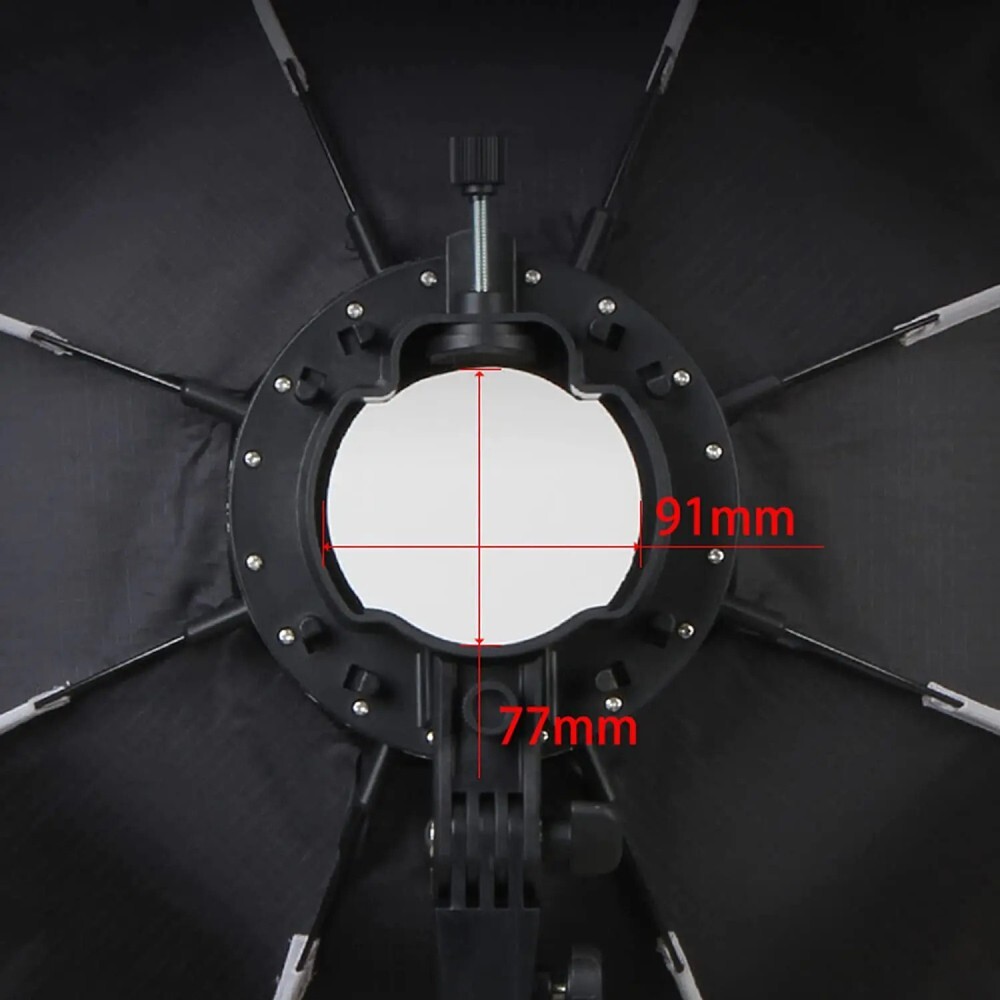 US Triopo KX90 90CM Foldable Speedlite Octagon Softbox for Godox V1 AD200 V860II