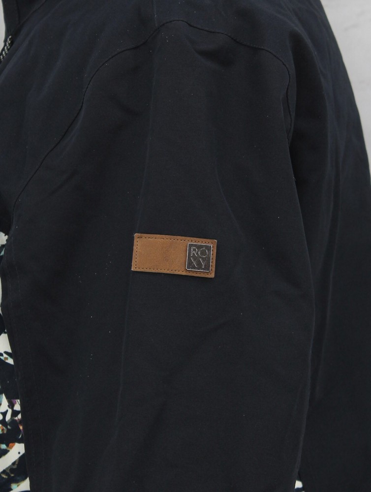 Roxy Stated Snowboard Jacket, Women's Large, True Black Superlights
