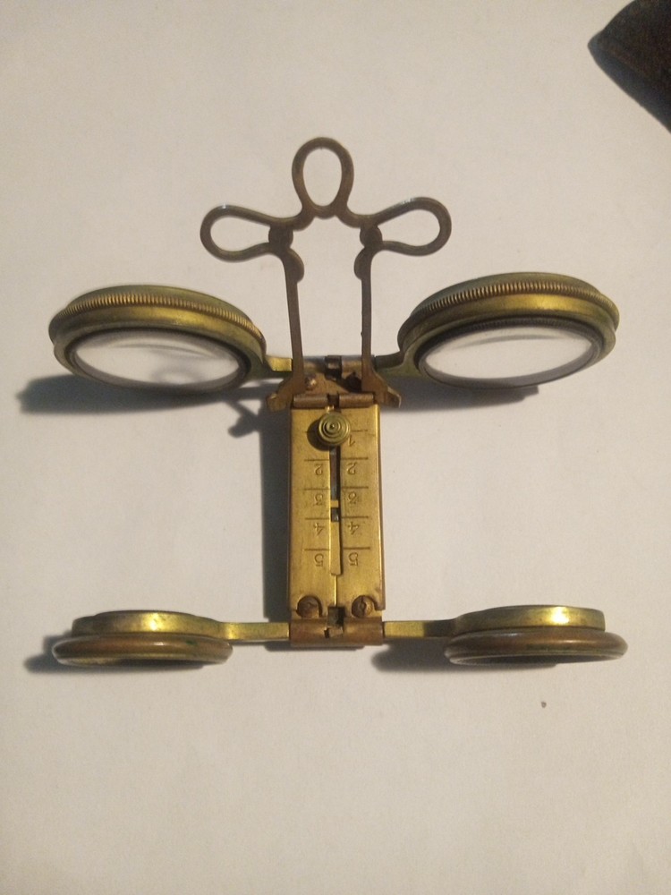 Rate Antique Mars Folding Binoculars