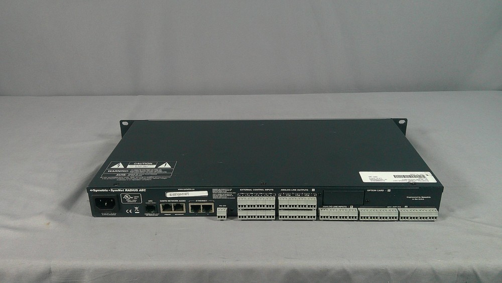 Symetrix SymNet Radius AEC Audio DSP Processor Conferencing ***USED EXCELLENT***