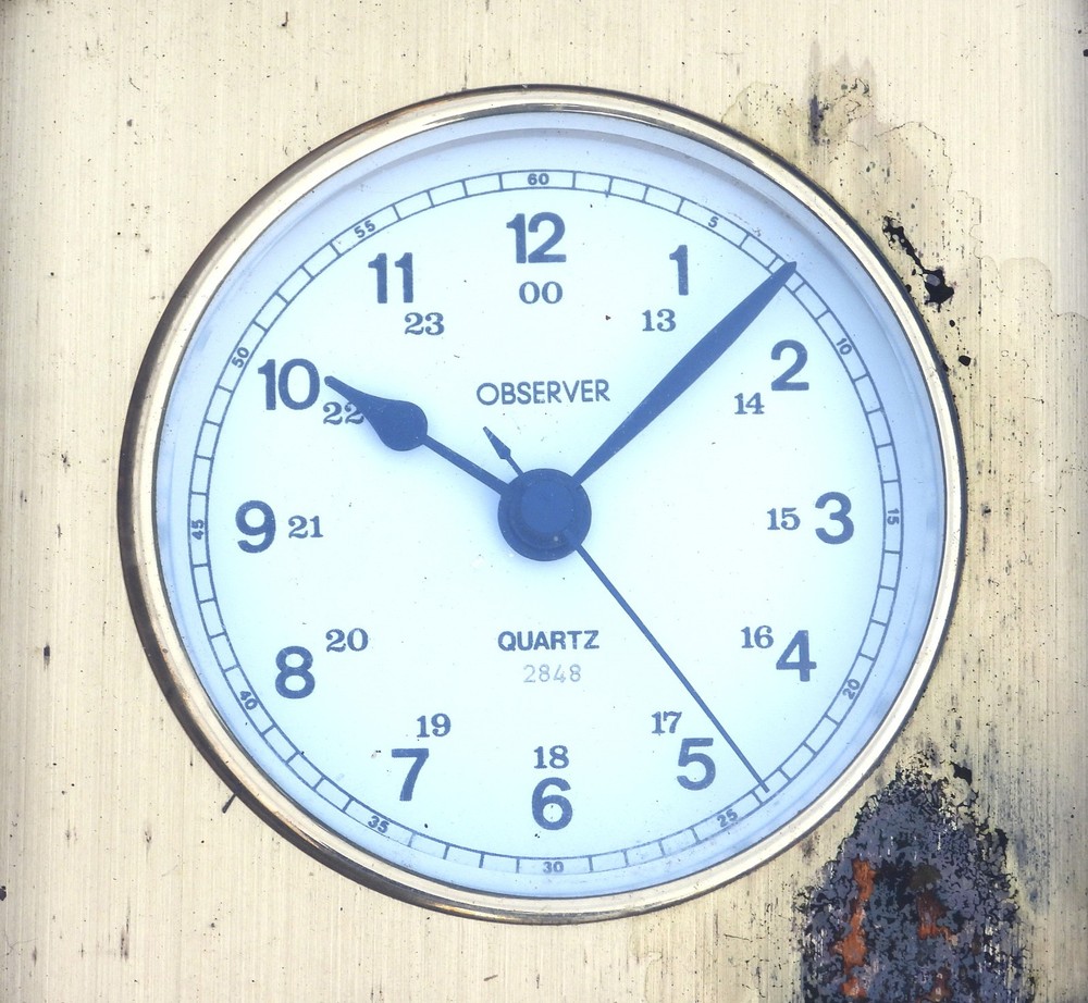 OBSERVER CHRONOMETER WERKE GERMANY MARINE SHIP BOAT NAVIGATION CLOCK QUARTZ