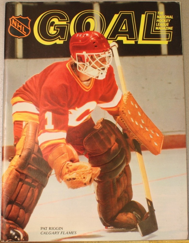 1981-82 Chicago Blackhawks vs. Calgary Flames Program VF-