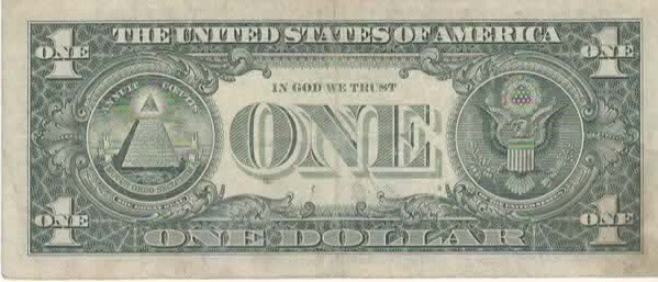 $1 Dollar Bill Misaligned Serial 2 Digit Numbers 5 & 7 Unique Printing Error!