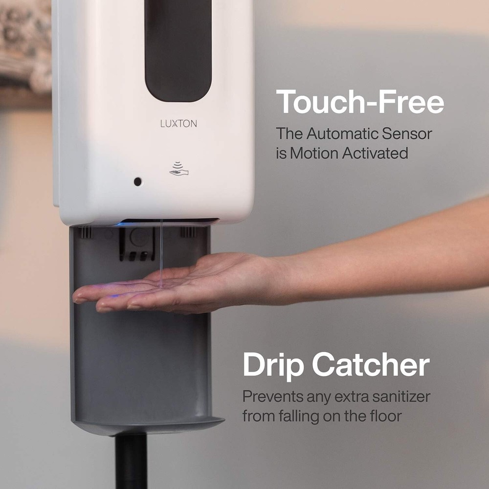 Automatic Sensor Hand Soap Dispenser With Stand and Refillable Tank