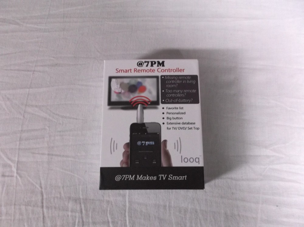 NEW Looq @7PM Smart TV Remote Controller For Android / IOS Smartphones 8509