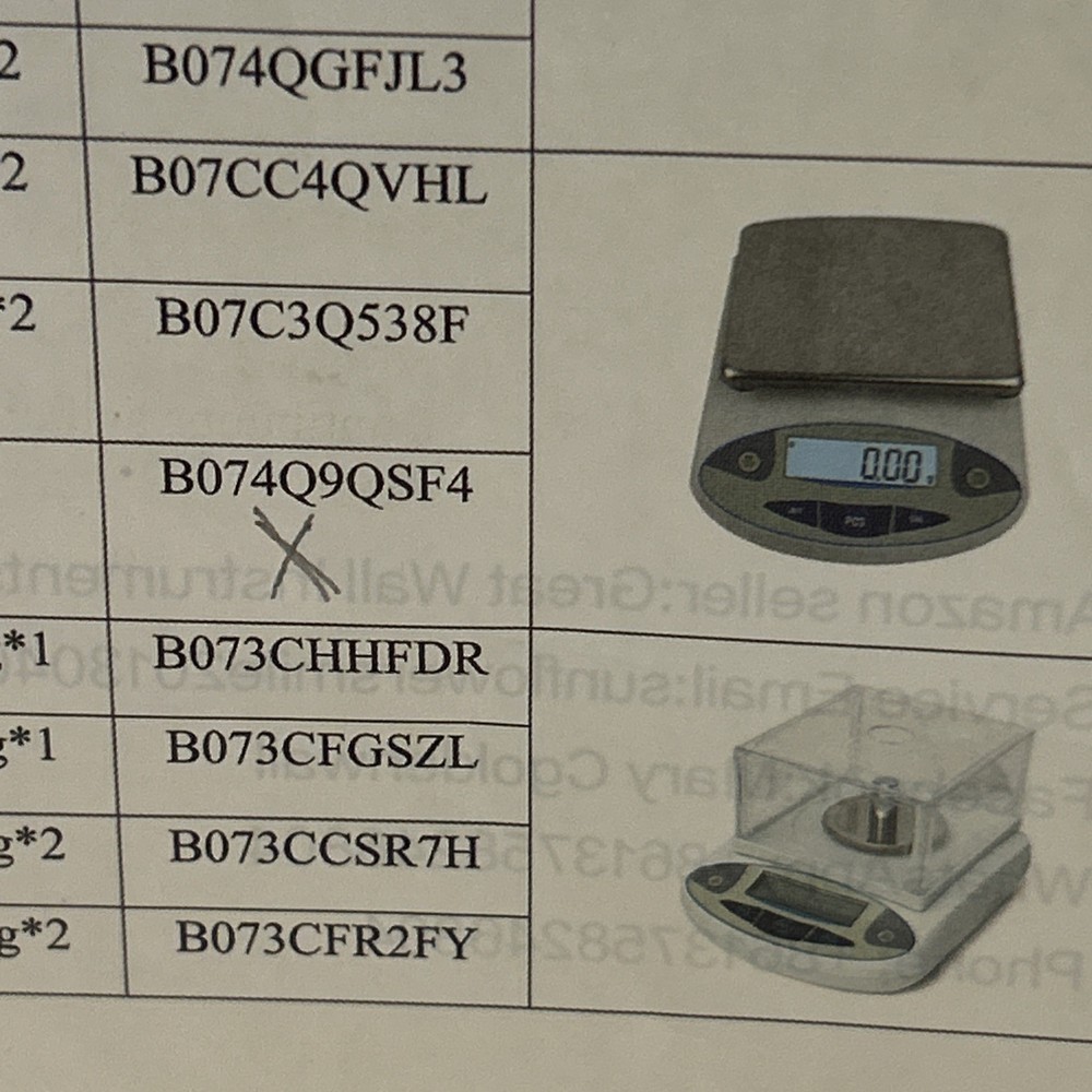 High Performance Electronic Balance Lab Analytical Scale 5000g / 0.1g Used