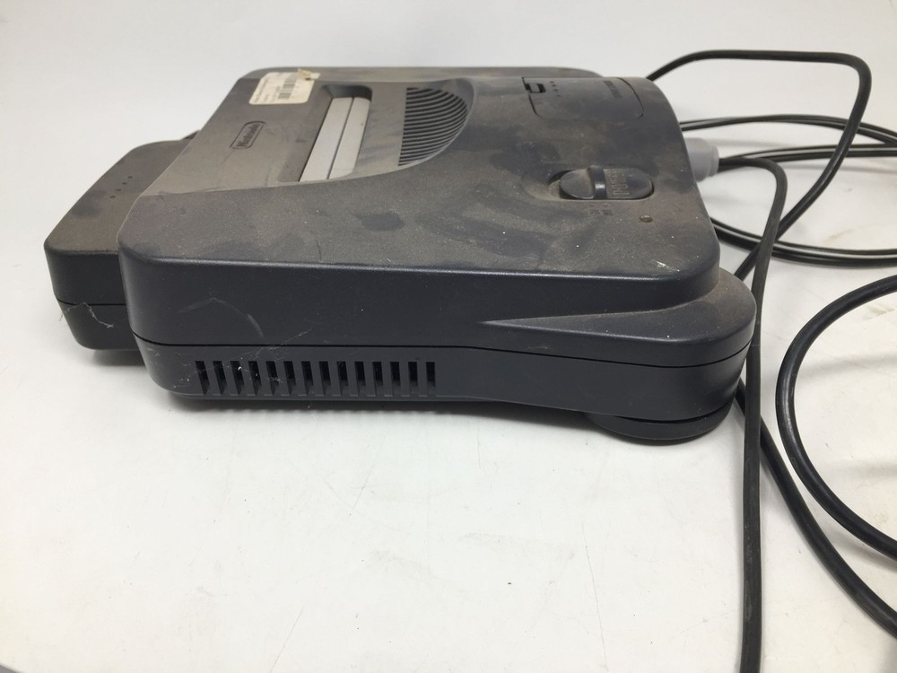 Nintendo 64 Control Deck System with RFU Adapter (Model P-067) and remote