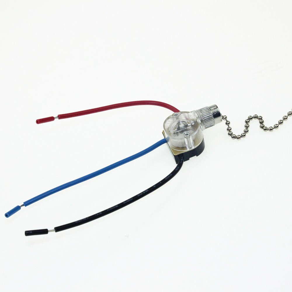 3-Wire Fan Ceiling Switch Beads Chain Fan Ceiling Switch forUniversal Wall Light