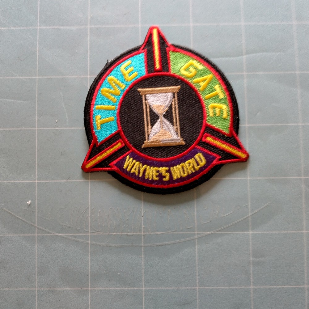Time Gate Waynes World Patch size 3x3