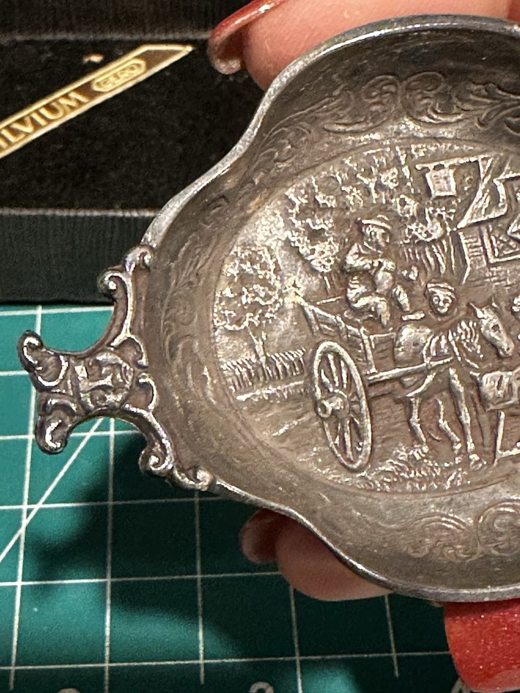 Wine Tasting Cup Salt Dip GERO Gerofabriek Danish Georg Nilsson Tastevin Silver