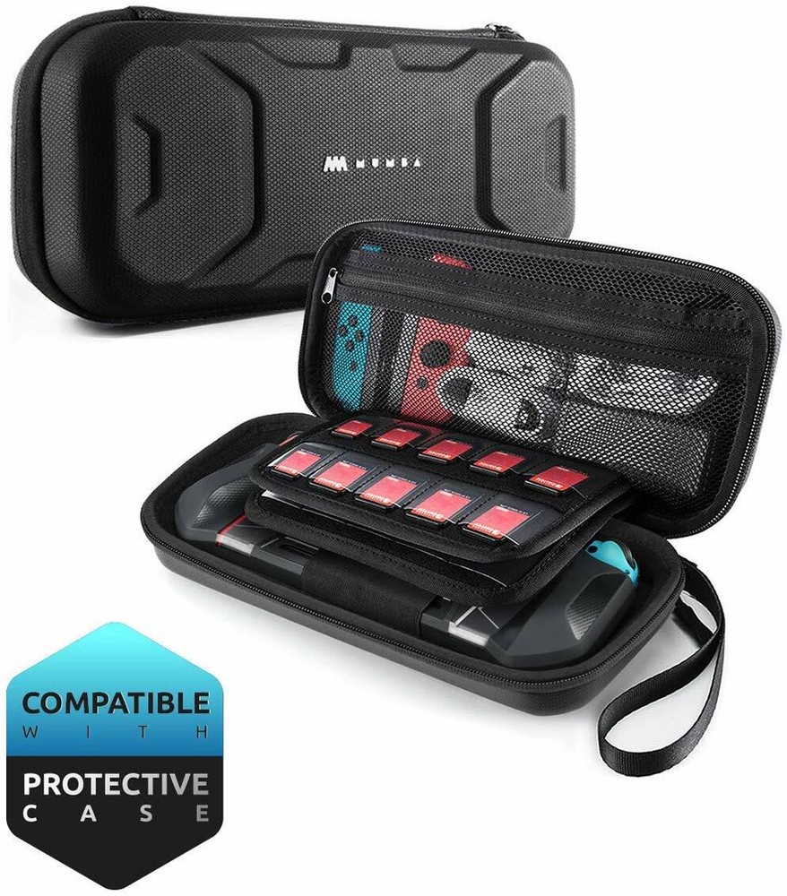 For Nintendo Switch, Mumba Grip Case Protective Cover & Carrying Case Handbag