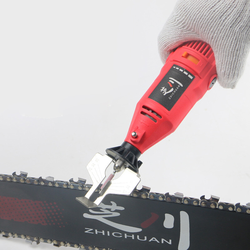 Handheld Sharpening Machine Electric Mini Chain Saw Grind Power Grinder Tool Set