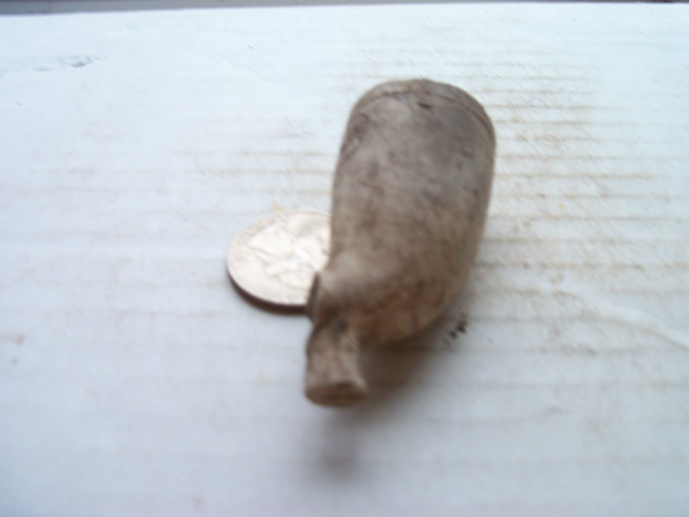 VICTORIAN  PIPE BOWL DEBOSSED, DUBLIN