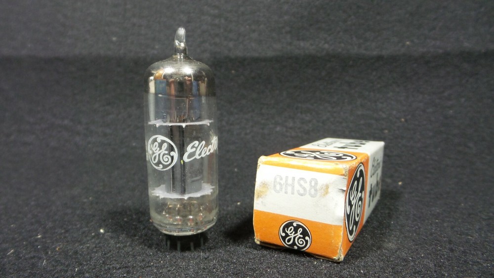 Vintage GE 6HS8 Vacuum Electron Tube NOS Untested  FREE SHIPPING