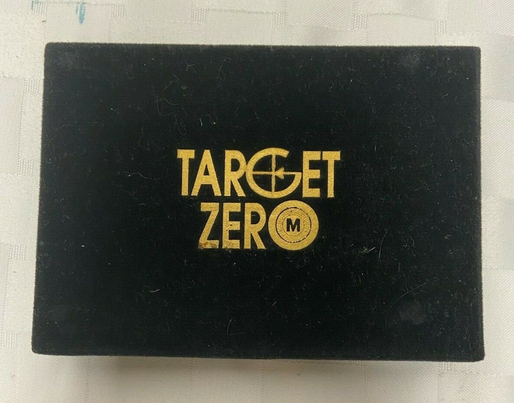 Vintage 2 Decks Gemaco Target Zero Playing Cards