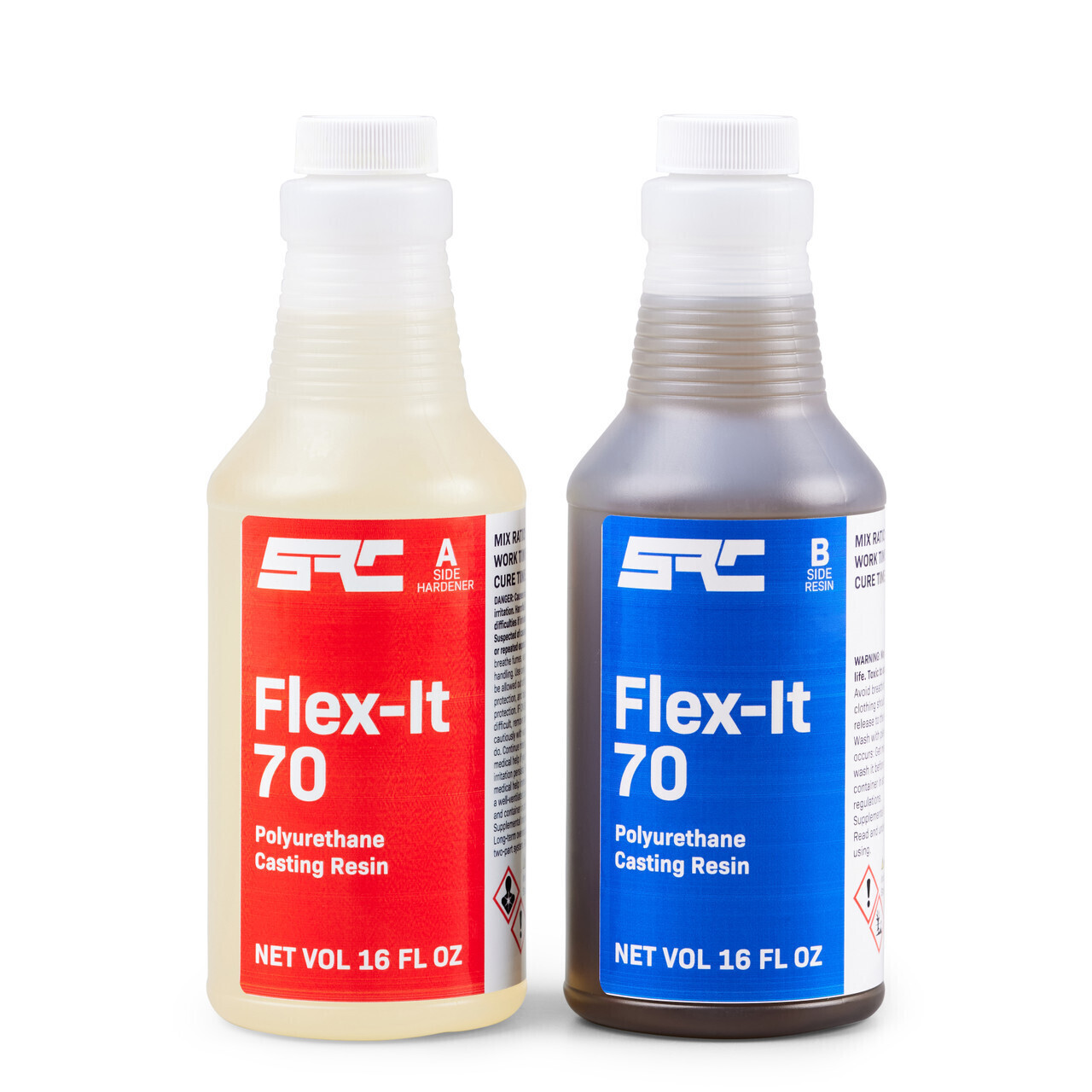 Flexible Urethane Casting Resin - 2 Part Resin for Flexible Parts - Flex-It-70