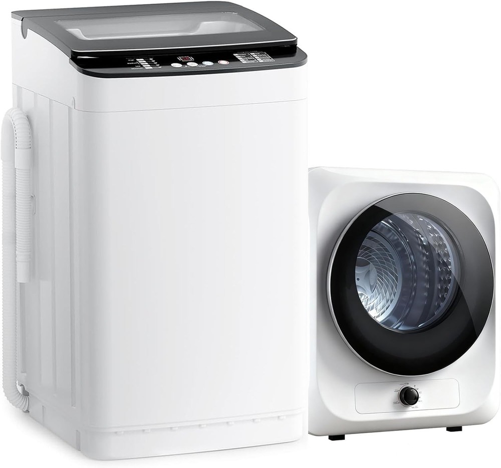Portable Washer and Dryer bo Set, Fully Automatic Washing