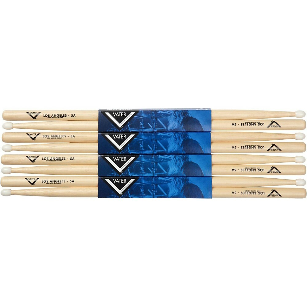 Vater Hickory Drum Stick Pre-pack Nylon 5A