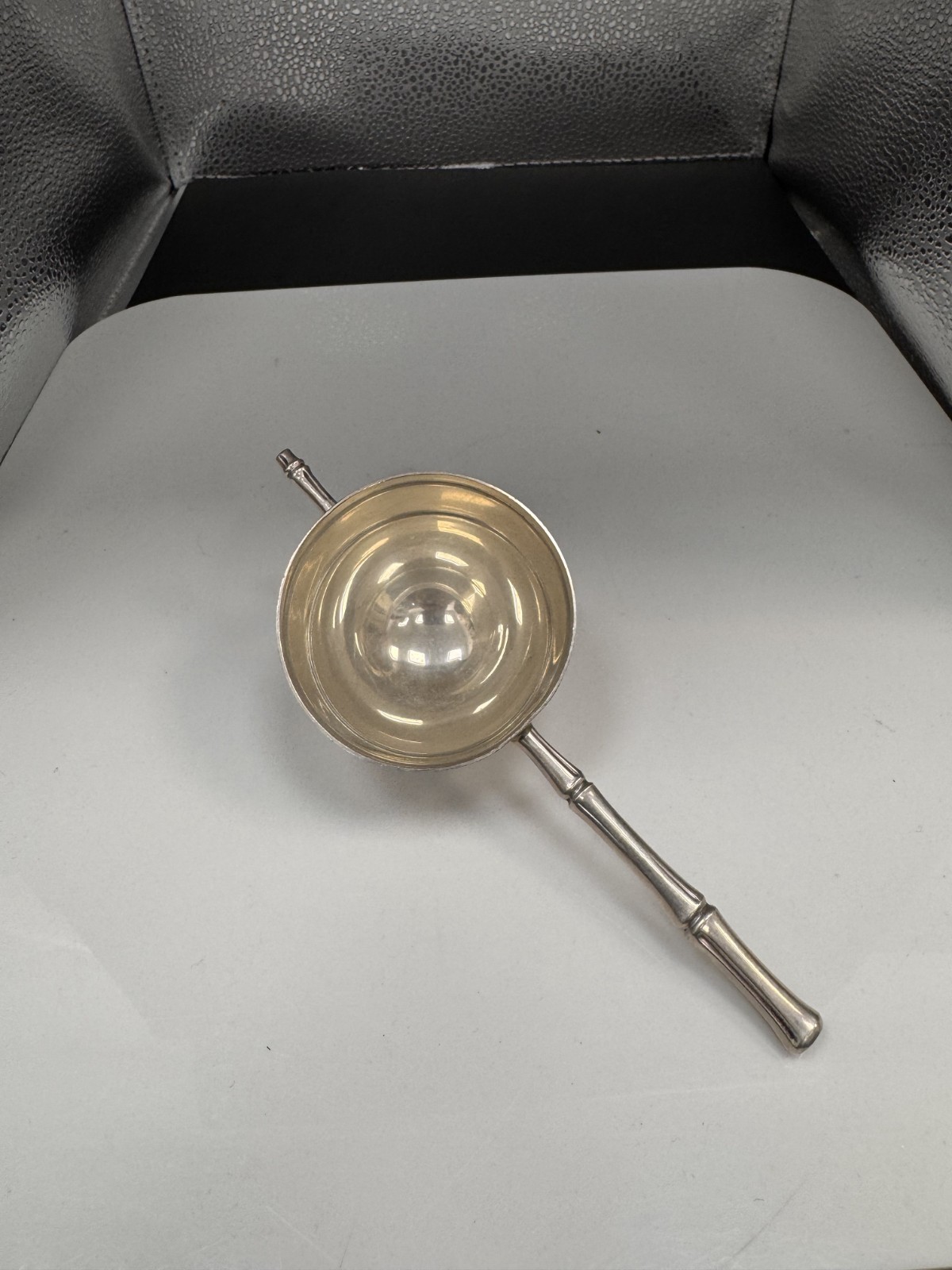 RARE Tiffany & Co Bamboo Sterling Silver 925 Roll Over Jigger Measuring Cup 6"