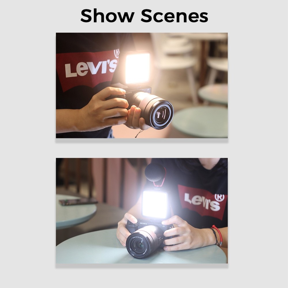 Ulanzi VIJIM VL81 Mini LED Video Light Studio Lighting Soft Diffuser Vlog Light