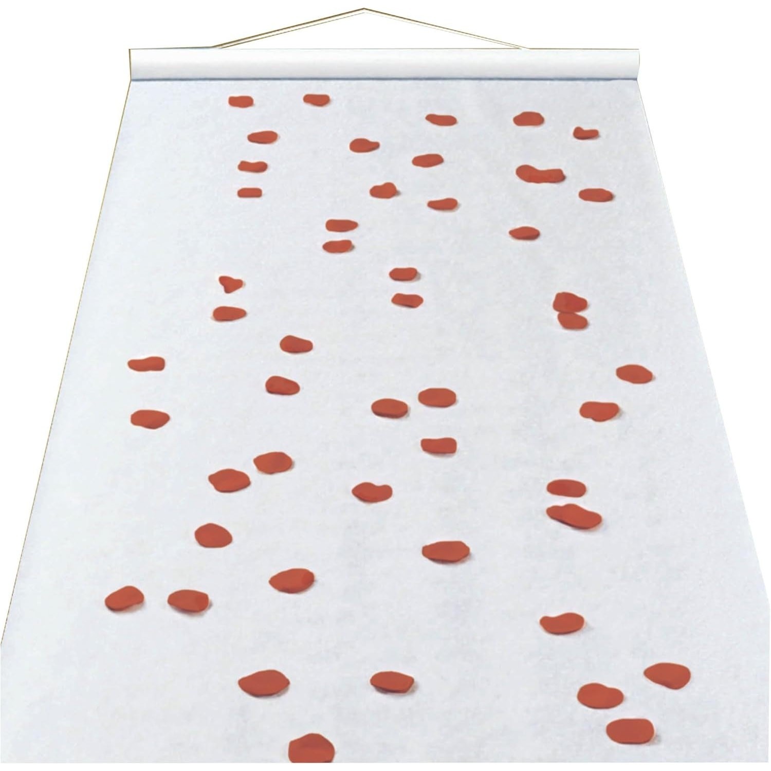 New Amscan Elegant White Paisley Wedding Aisle Runner 100 Feet x 36"