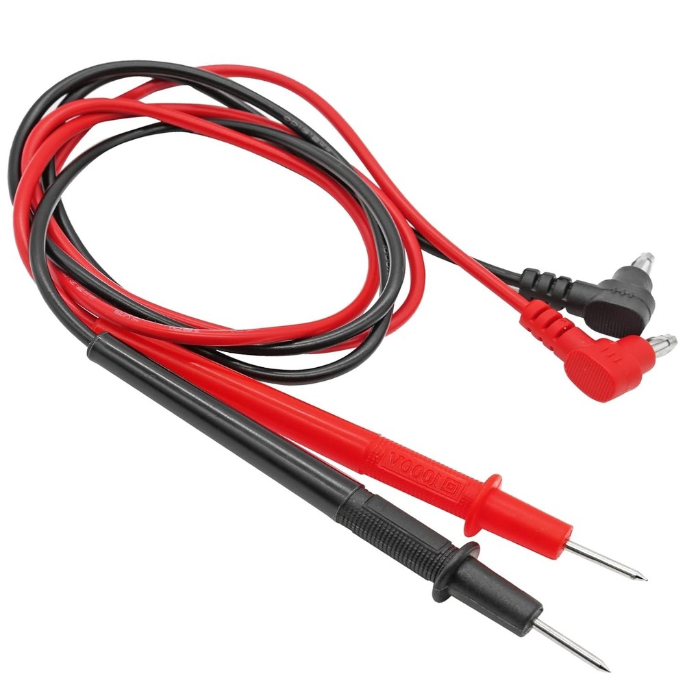 Versatile 60cm Banana Plug Multimeter Probe Lead Set - Ideal for Electronic Work