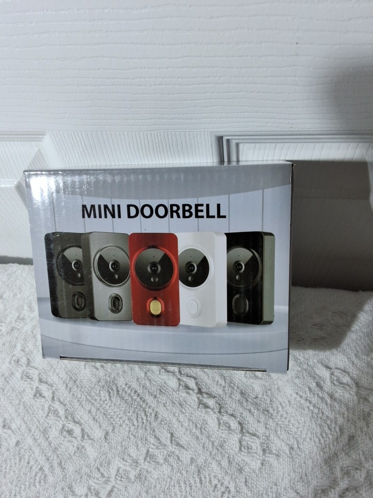 Mini Doorbell Intercom Camera Security Door Ring Smart Phone Wifi Compatible
