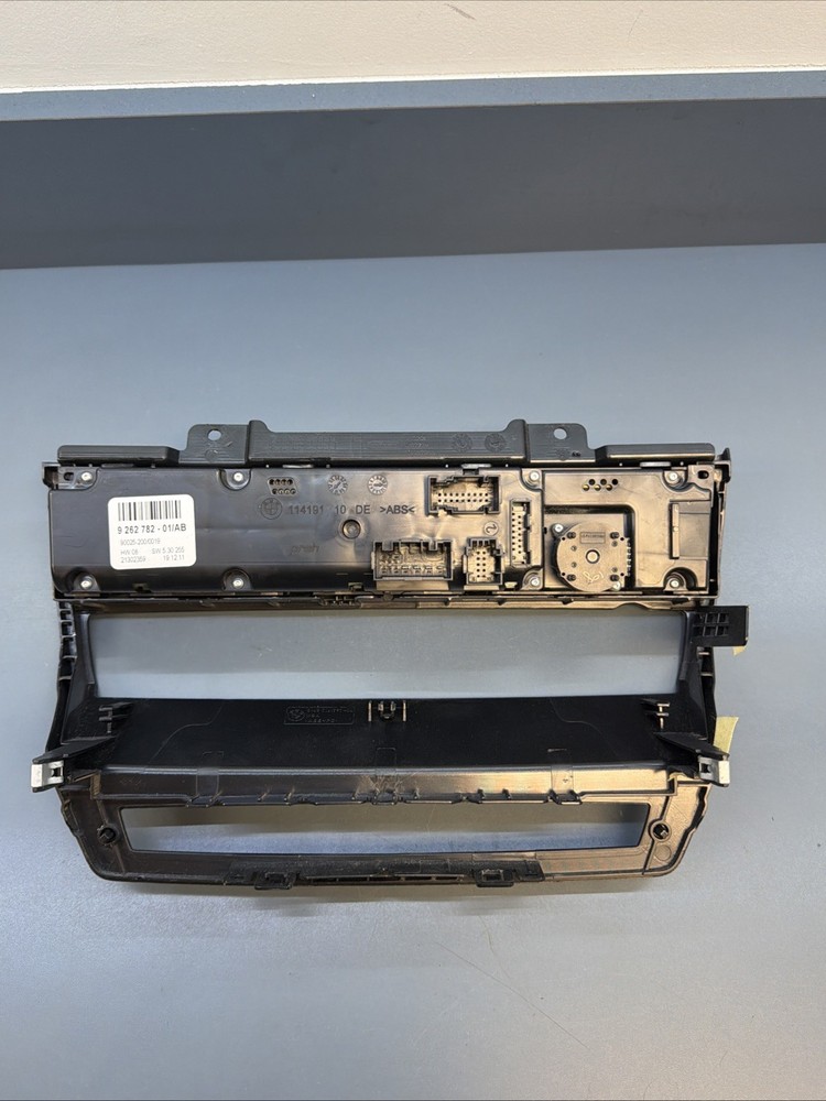 BMW 07-14 E70 E71 FRONT AC HEAT CLIMATE CONTROL TEMPERATURE UNIT PANEL 9262782