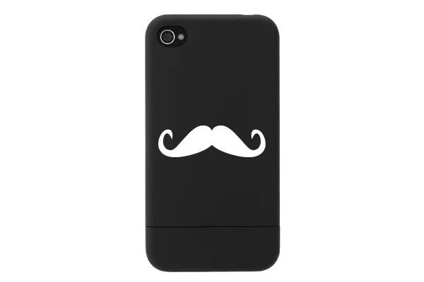 (2x) Mustache Sticker Decal