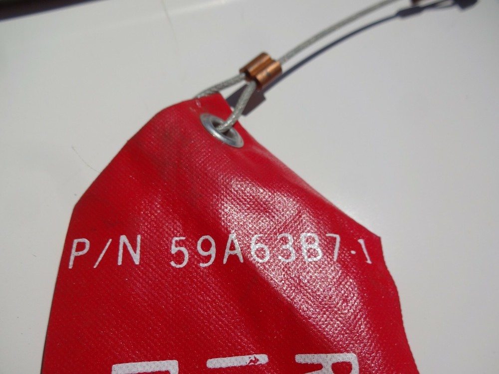 Vintage Aviation Pin with Banner-- Remove Before Flight--