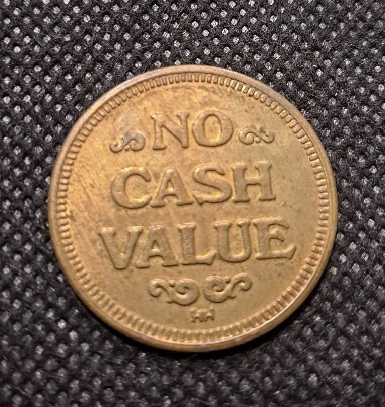 QUICK TAG NO CASH VALUE TOKEN! e5575XCX