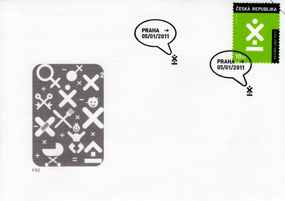 CZECH REPUBLIC 2011 Census FDC6015
